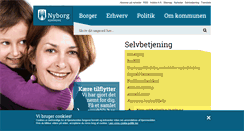 Desktop Screenshot of nyborg.dk
